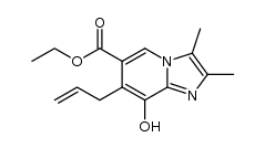 ethyl 7-allyl-8-hydroxy-2,3-dimethylimidazo[1,2-a]pyridine-6-carboxylate Structure
