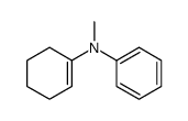 N-(1-Cyclohexenyl)-N-methylaniline Structure