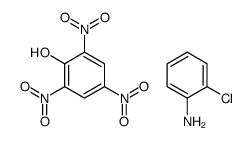 2-chloroaniline,2,4,6-trinitrophenol Structure