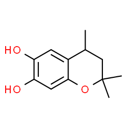2H-1-Benzopyran-6,7-diol,3,4-dihydro-2,2,4-trimethyl-(9CI)结构式