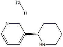 (+)-假木贼碱盐酸盐结构式