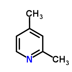 2,4-二甲基吡啶结构式