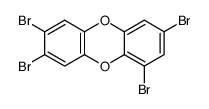 1,3,7,8-tetrabromodibenzo-p-dioxin Structure