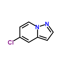 5-氯吡唑并[1,5-a]吡啶结构式
