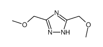 3,5-bis(methoxymethyl)-1H-1,2,4-triazole Structure
