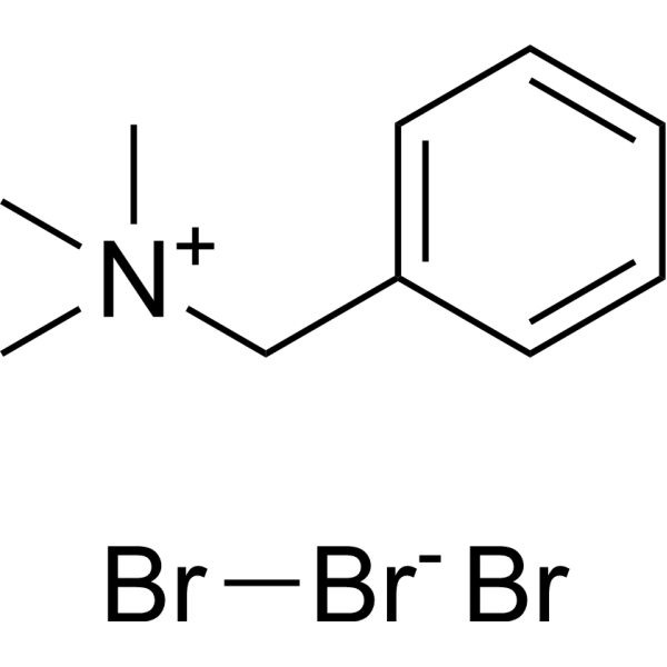苄基三甲基三溴化铵结构式