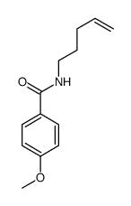 4-methoxy-N-pent-4-enylbenzamide Structure