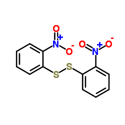 2,2'-二硝基二苯二硫醚结构式