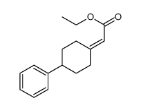 2-(4-苯基亚环己基)乙酸乙酯结构式