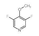 3,5-二氟-4-甲氧基吡啶结构式