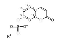 potassium,(2-oxochromen-7-yl) sulfate Structure