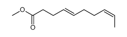 methyl 4,8-decadienoate结构式
