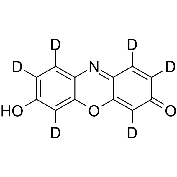 Resorufin-d6 Structure