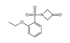 1-(2-ethoxyphenyl)sulfonylazetidin-3-one Structure