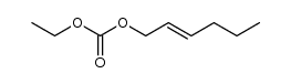ethyl (E)-hex-2-en-1-yl carbonate Structure