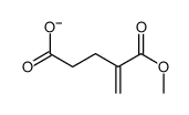 4-methoxycarbonylpent-4-enoate结构式