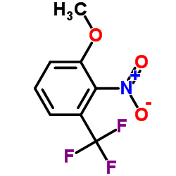 1-Methoxy-2-nitro-3-(trifluoromethyl)benzene Structure