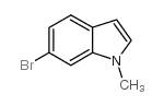 6-溴-1-甲基-1H-吲哚结构式