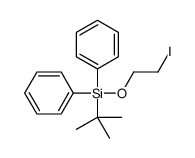 tert-butyl(2-iodoethoxy)diphenylsilane Structure