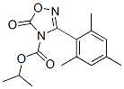 Isopropyl 5(4H)-oxo-3-(2,4,6-trimethylphenyl)-1,2,4-oxadiazole-4-carbo xylate structure