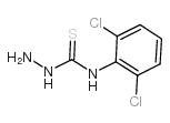 4-2,6-二氯苯-3-氨基硫脲结构式
