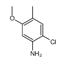 2-chloro-5-methoxy-4-methylaniline Structure
