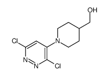 [1-(3,6-dichloropyridazin-4-yl)piperidin-4-yl]methanol Structure