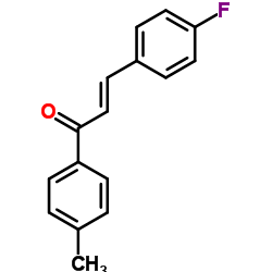4-氟-4'-甲基查耳酮结构式