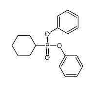 [cyclohexyl(phenoxy)phosphoryl]oxybenzene Structure