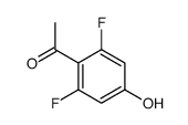 1-(2,6-difluoro-4-hydroxyphenyl)ethanone Structure