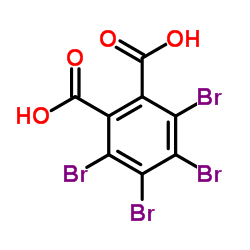 3,4,5,6-Tetrabromophthalic acid Structure