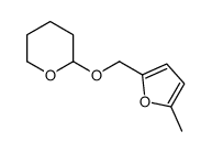 2-[(5-methylfuran-2-yl)methoxy]oxane结构式