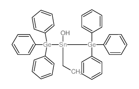 ethyltin; triphenylgermanium; hydrate结构式