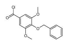 3,5-dimethoxy-4-phenylmethoxybenzoyl chloride Structure