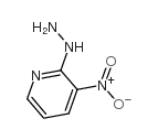 3-硝基-2-吡啶肼结构式