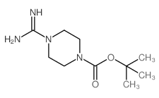 4-氨基甲酰亚胺基哌嗪-1-羧酸叔丁酯结构式