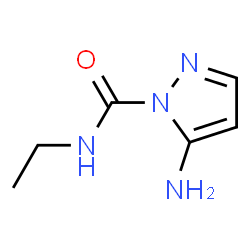 1H-Pyrazole-1-carboxamide,5-amino-N-ethyl-(9CI)结构式