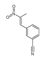 3-(2-nitroprop-1-enyl)benzonitrile结构式