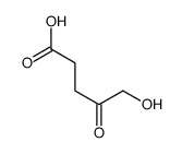 5-hydroxy-4-oxopentanoic acid Structure