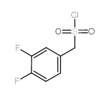 3,4-二氟苄基磺酰氯结构式