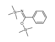 N,O-bis(trimethylsilyl)benzamide Structure