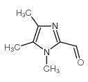 1,4,5-三甲基- 1H -咪唑- 2 -甲醛结构式