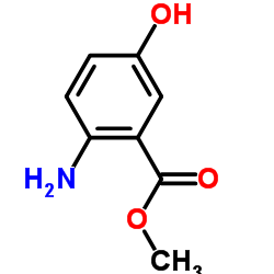2-氨基-5-羟基苯甲酸甲基结构式
