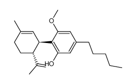 Cannabidiol monomethyl ether结构式