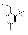 4-fluoro-2-(trifluoromethyl)benzylamine Structure