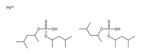 phosphorodithioate O,O-bis(1,3-dimethylbutyl), lead salt结构式