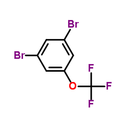 1,3-二溴-5-(三氟甲氧基)苯结构式