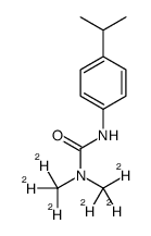 异丙隆-d6结构式