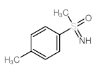 S-甲基-S-(4-甲基苯基)亚磺酰亚胺结构式
