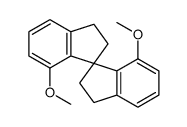 7,7-二甲氧基-2,2,3,3-四氢-1,1-螺二[茚]结构式